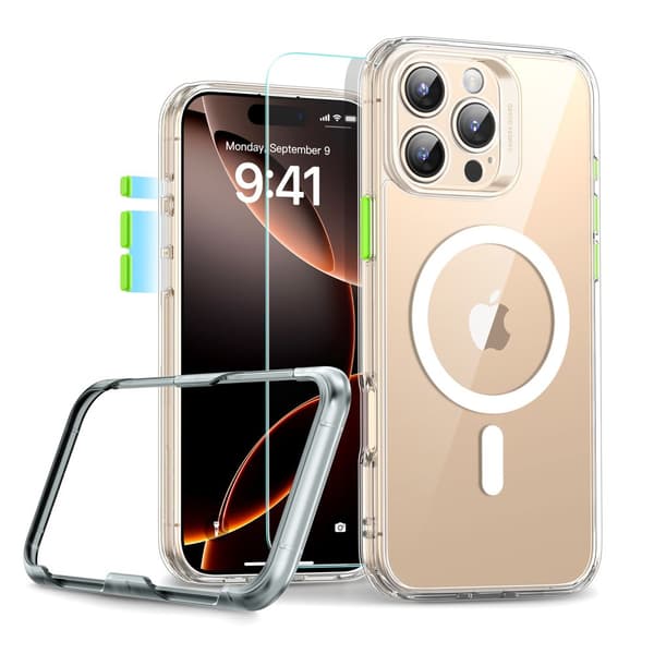 ESR CLASSIC PRO SÆT HALOLOCK MAGSAFE IPHONE 16 PRO MAX KLAR