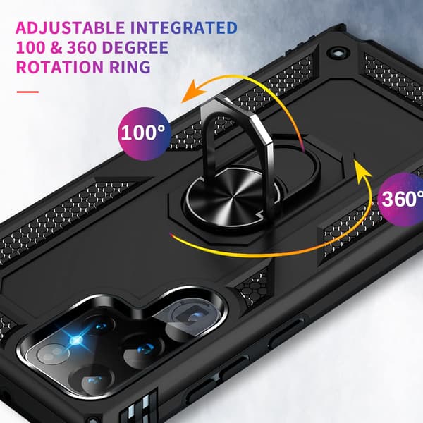 ARMOR ETUI TIL SAMSUNG GALAXY S22 ULTRA SORT