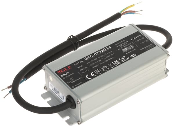 Switching-strømforsyning GV6-24V/3.2A