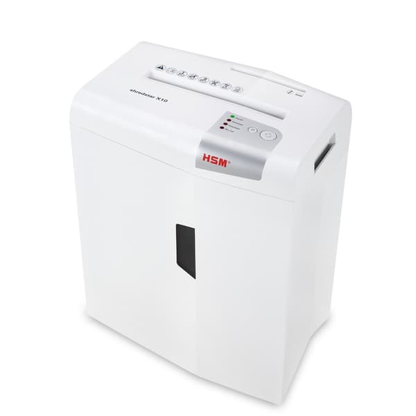 HSM shredstar X10 makulator, 20L, 4,5x30 mm, til papir og cd'er
