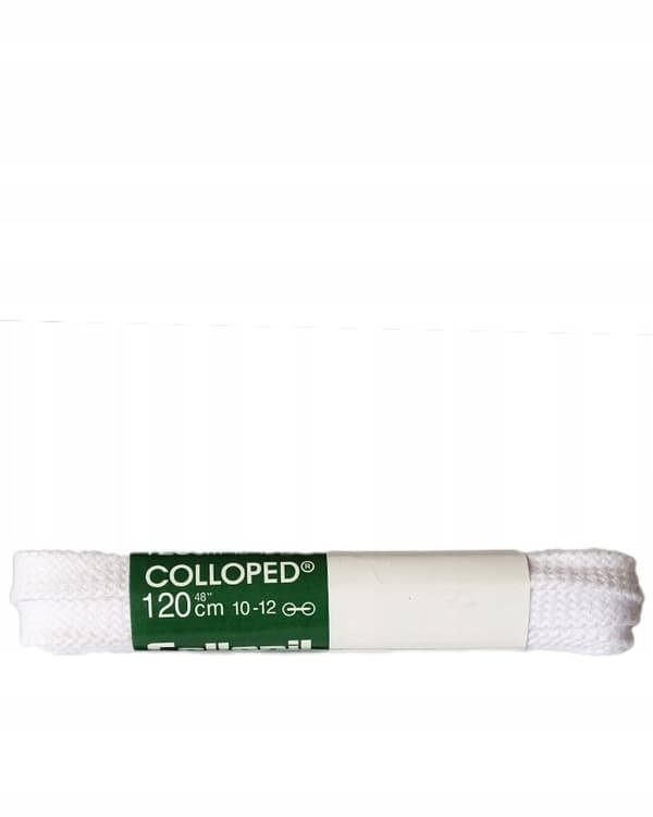 Collonil Platta Snören, par, vit 001, 120 cm