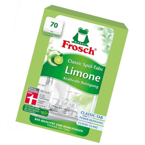 FROSCH Classic Eco Tabs Citron opvaskemaskinetabletter 70 stk.