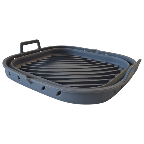 SILIKONEINDSATS TIL FEDTFRI AIR FRYER-BAGEFORM