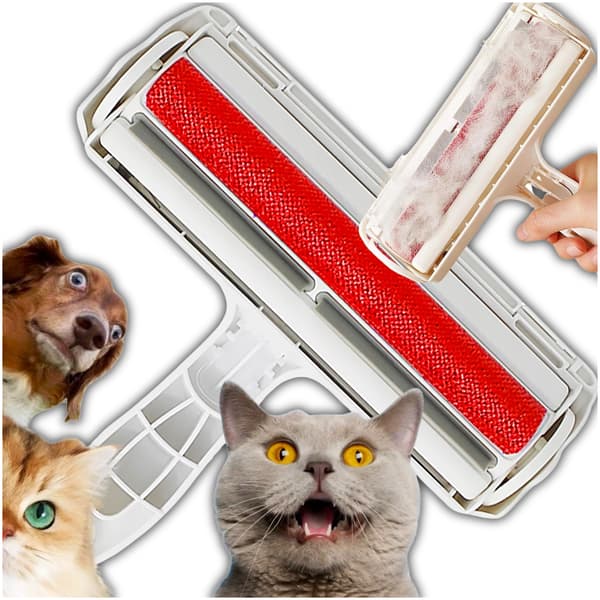 Børstevalse TIL rengøring af hundehår, kattehår, møbler, tøj