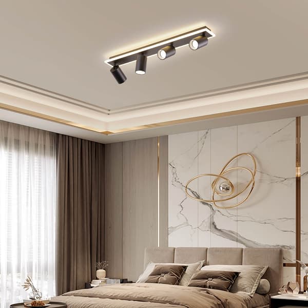 PARMA LED-PANDELAMPE SORT LYS PRESTIGE LP-0612/4C BK