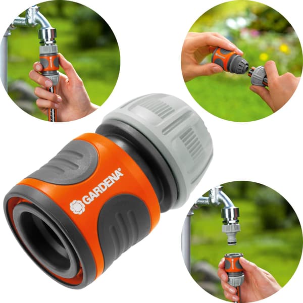 Gardena 18215-50 snabbkoppling slangkoppling 1/2"-5/8"