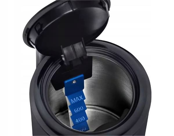 WMF KITCHENMINI DEEP BLACK -vedenkeitin 0,8 L MATTA MUSTA