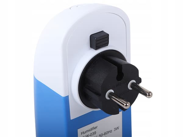 LUFTFUKTARE DIFFUSOR JONISATOR DOFTANDE LED-LJUS TYST 300 ML 3 W