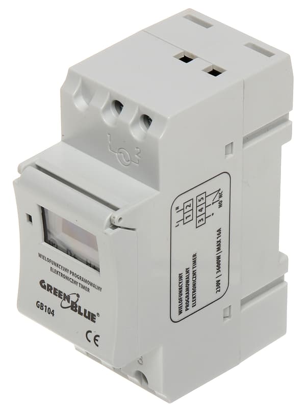 GB-104 ohjelmoitava elektroninen aikaleimain