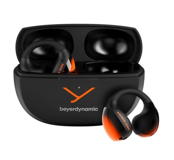 BEYERDYNAMIC Amiron Zero Open trådlösa hörlurar svarta och orange