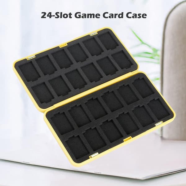 Etui til Nintendo Switch OLED Micro SD-kort, Grønne blade