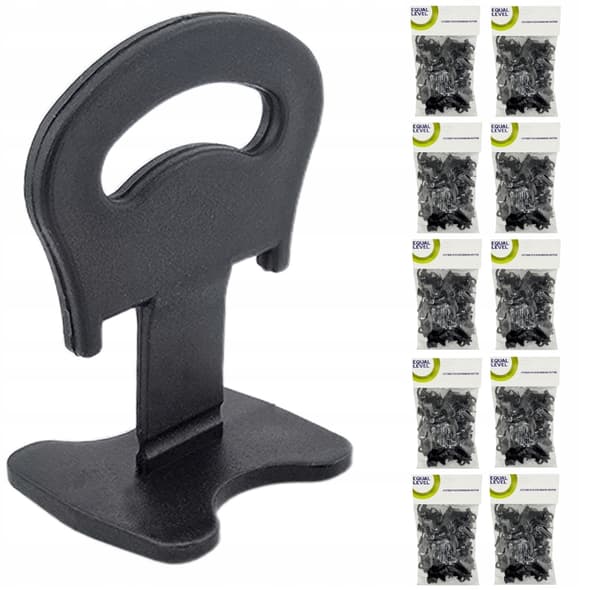 Flisnivåeringssystem Equal Level Sett med 1000 klipp 1.5 mm