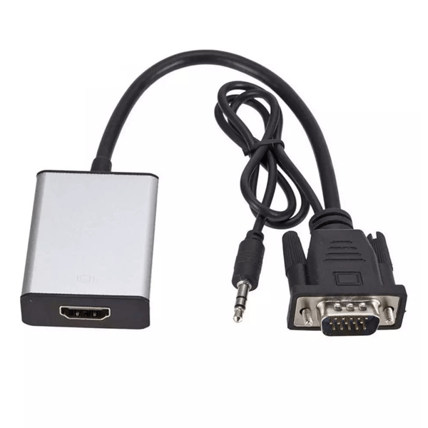 VGA + 3,5 mm jack - HDMI -muunnin