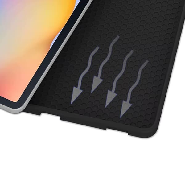 Magnetisk Bluetooth-tastaturcover til Redmi Pad SE 8.7 CFRPSE87 (sort)