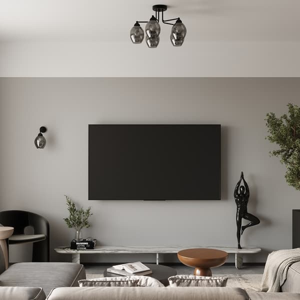 QUICKSAND LOFTSLAMPE 5 E27 SORT LUMILO 11.219.45