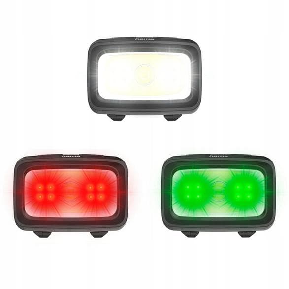 HAMA 228616 LLED HL240 240LM Sort Pandelampe
