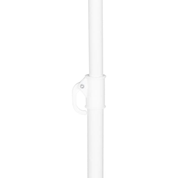 vidaXL Rantavarjo sivuseinillä vihreä 215 cm