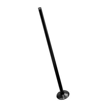 BioPlast klassinen labrettitanko musta - BP-006 1.6/45