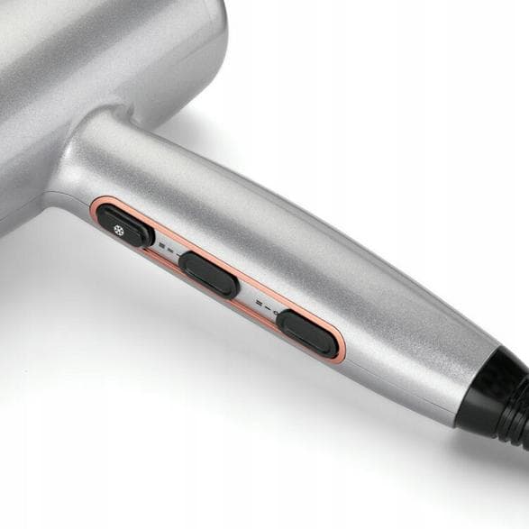 Babyliss D580DE hårtork – Silver, 2100 W