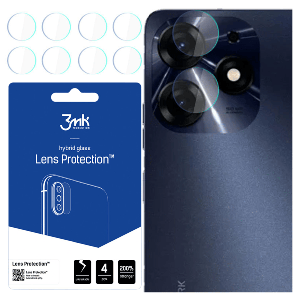 Tecno Spark 10 Pro - 3mk linsebeskyttelse