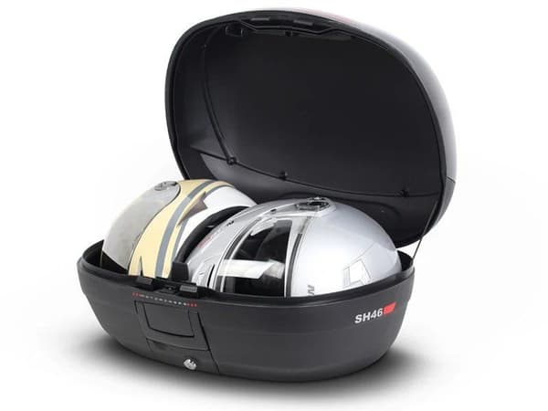 Topboks Shad SH46 Motorcykel, Sort