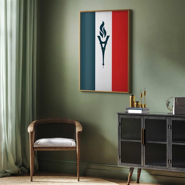 Plakat - Måne og stjerner