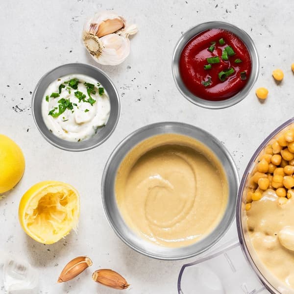Stål dip skål til sovs 9,5 cm, 240 ml