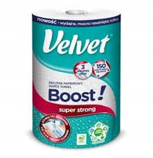 VELVET BOOST PAPPERHANDDUKAR 1 st.