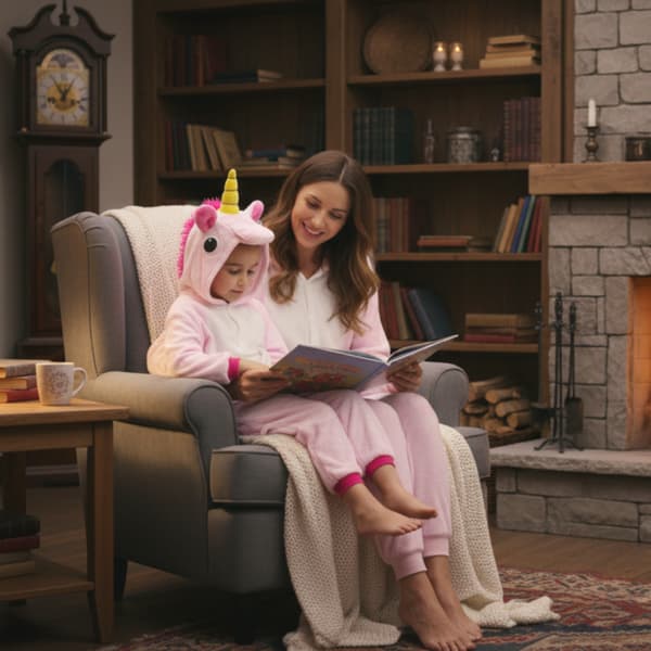 Børnepyjamas pink pegasus BOLDEJER Børnepyjamas pink pegasus BOLDEJER