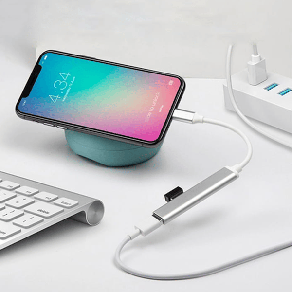 Hub Adapter USB-C 3.1 til 3 x USB 2.0 1 x USB 3.0 4 porte til laptop