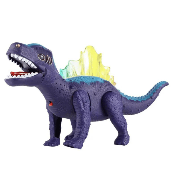 DINOSAUR MED LYS- OG LYDEFFEKTER TIL BØRN, BEVÆGELIGE LYS