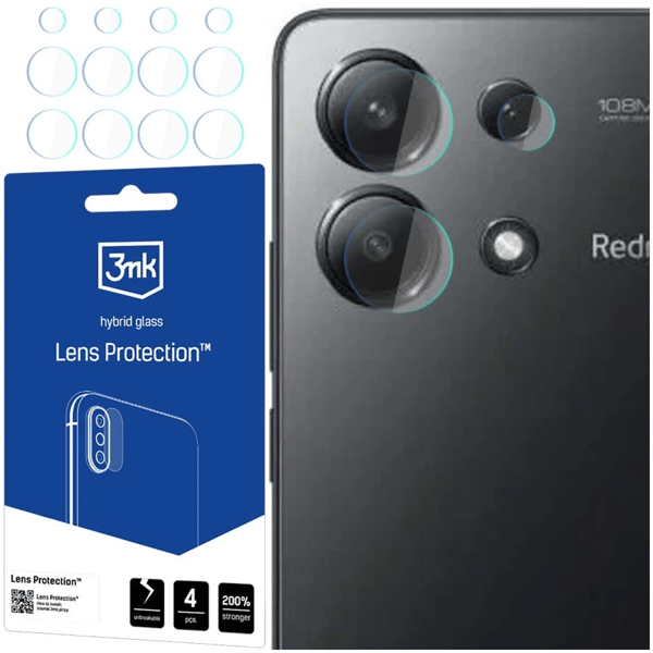 Redmi Note 13 4G - 3mk linsskydd