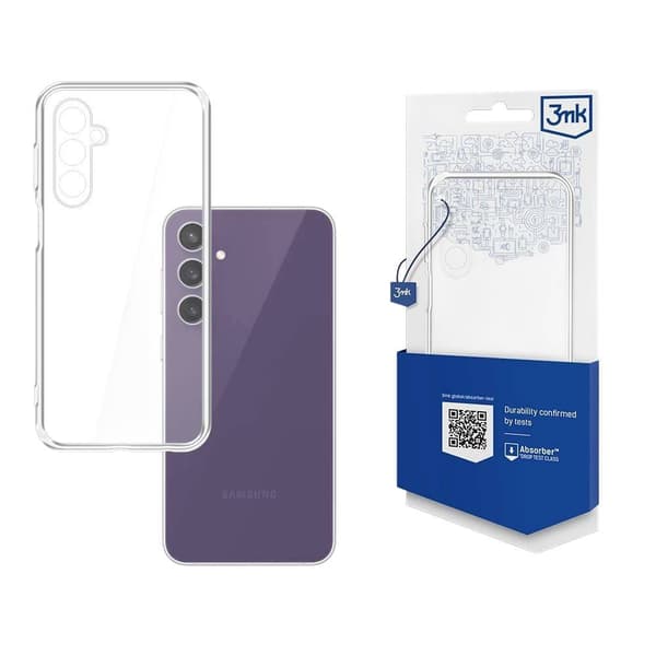 Samsung Galaxy S23 FE - 3mk Gennemsigtigt Etui