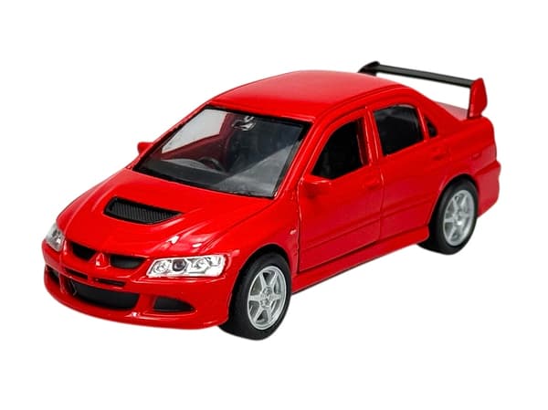 WELLY MITSUBISHI LANCER EVOLUTION VIII RÖD 1:34 42338