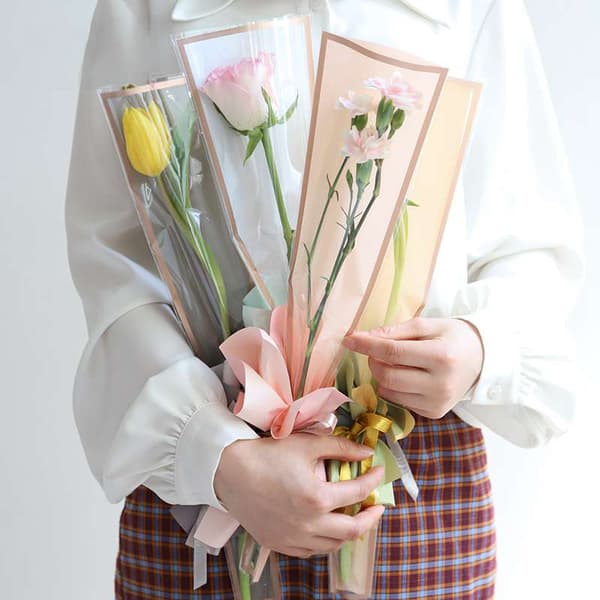 Solo Bloom - Blomhylsa - Svart - 50 st
