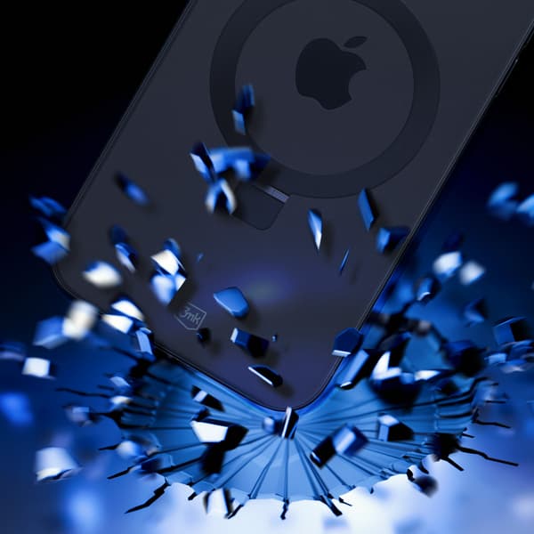 Apple iPhone 15 plus - 3mk Smoke Cover Mag&Stand