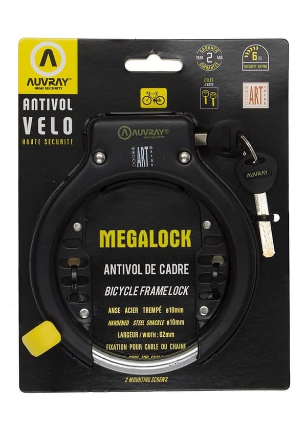 AUVRAY MEGA bakhjulslås (ART-klass)