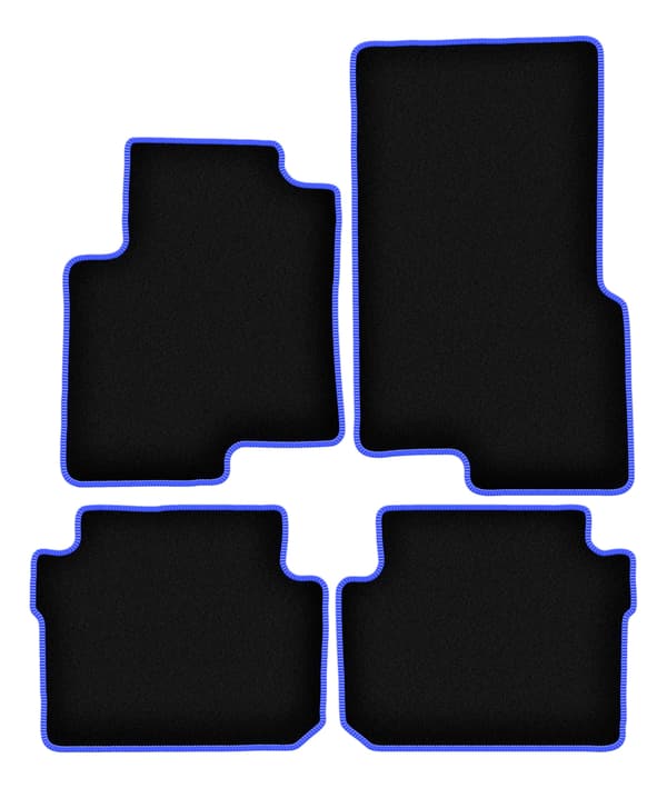 Bilmåtter CARLUX-BLUE til: Smart ForFour I hatchback (2004-2007)