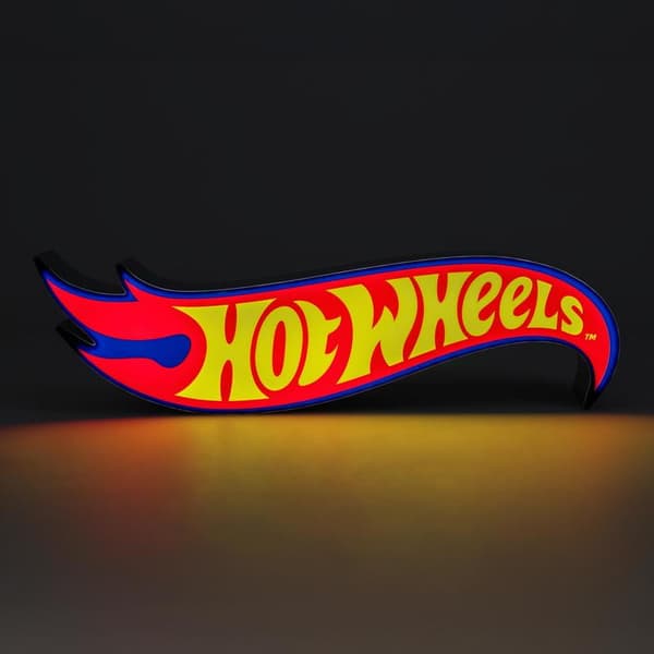 Lampe Logo Hot Wheels