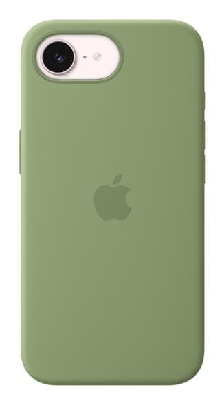 APPLE Silikone-etui med MagSafe til iPhone 17e Lys Mos