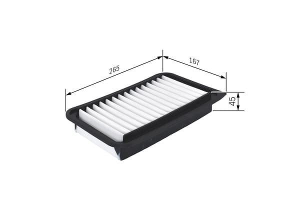 ILMANSUODATIN F026400420 BOSCH