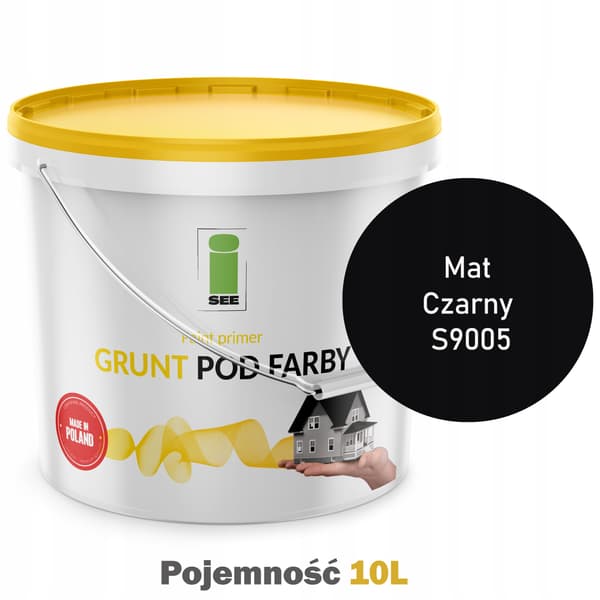 POHJA SILIKONILLE JULKISIVUMAALILLE MUSTA 10L