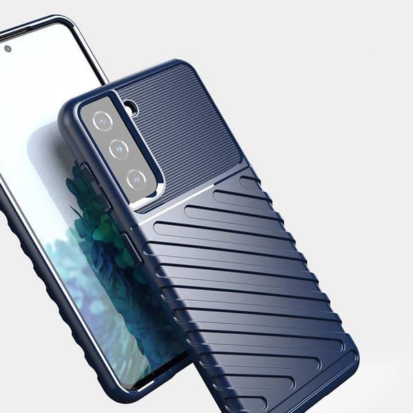 Thunder Case Samsung Galaxy A14 5G silikonskydd blått