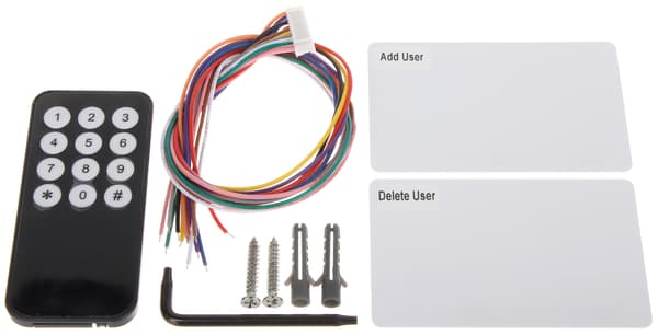FINGERAVTRYCKSLÄSARE + RFID ATLO-RFM-505
