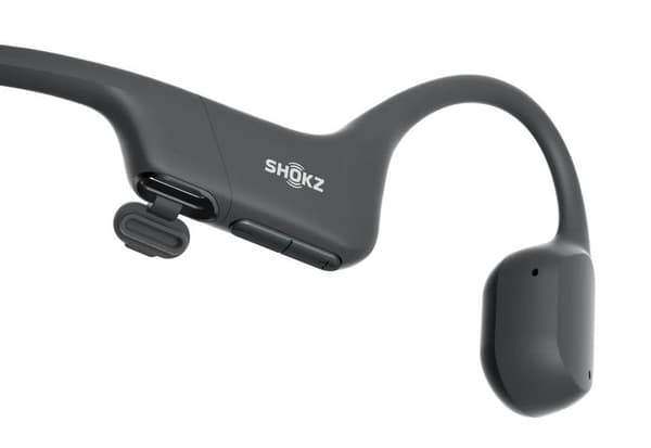 Trådløse høretelefoner med knogleledning SHOKZ OpenRun USB-C Sort