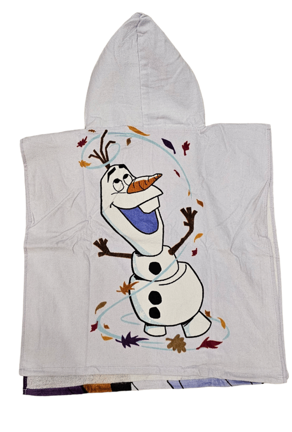 Frozen Olaf -kylpypyyhe, rantaviitta lapsille