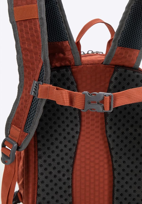 Wittchen Herre Nylon Vandringerygsæk Murstenrød Murstenrød Nylon