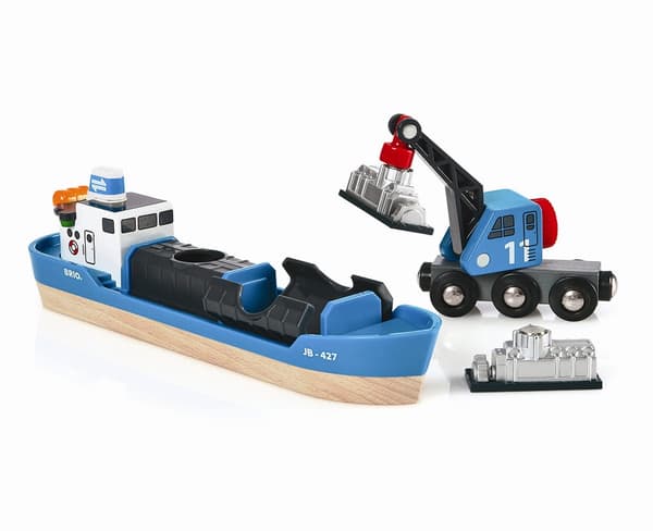 BRIO Lasthamn med Kran 33534