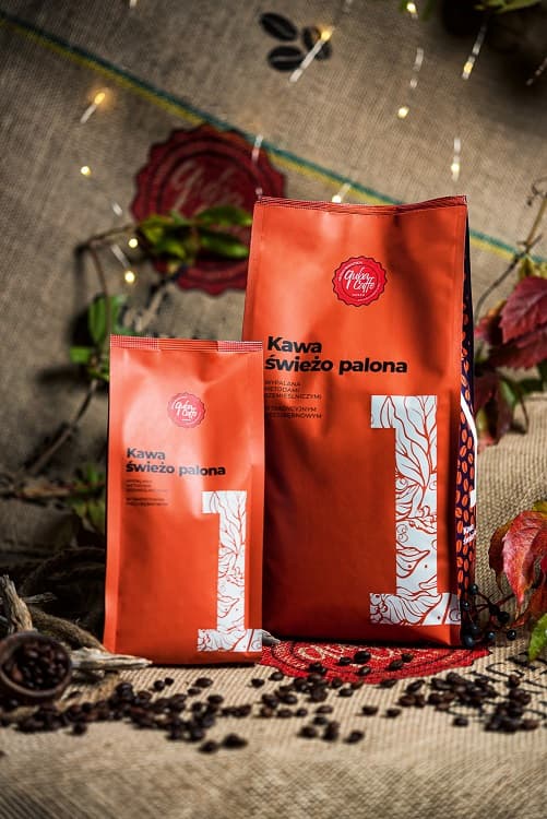 Hele kaffebønner QC 1kg Nr. 1 Sort Skud