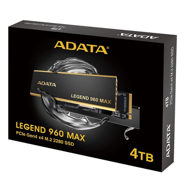 ADATA Legend 960 MAX 4TB M.2 PCIe Gen4 7400 MB/s SSD